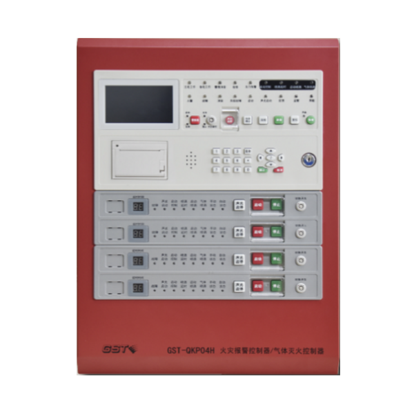 陕西海湾GST-QKP04H高能气体灭火控制器 4区型